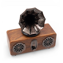 Load image into Gallery viewer, Retro Mini Double Gramophone Speaker - Bluetooth