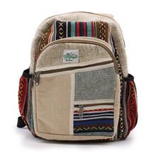 Load image into Gallery viewer, Small Backpack - Zig Zag Zips Style