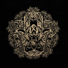 Load image into Gallery viewer, Oversized Tote Bag Chocolate Stonewash 14oz - Freedom Hamsa