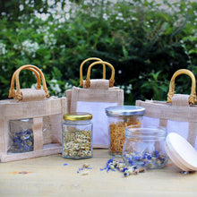 Load image into Gallery viewer, Two Jar Jute Gift Bag - Natural