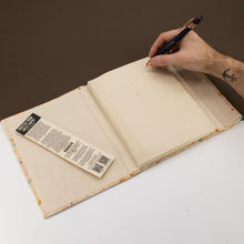 Load image into Gallery viewer, Lokta Mixed Colour Cotton Notebook – Large (21x15cm) – 45 Leaves – Includes Bookmark