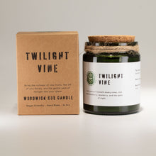 Load image into Gallery viewer, Greenman Woodwick Soy Candle - Twilight Vine