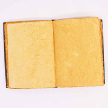 Load image into Gallery viewer, Heafty Red Tan Book - Zinc Rose Decor - 200 Deckle Edges Pages - 26x18cm