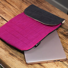 Load image into Gallery viewer, Laptop Padded Pouch - Purple Haze - 14oz Stonewash