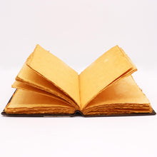 Load image into Gallery viewer, Heafty Red Tan Book - Zinc Rose Decor - 200 Deckle Edges Pages - 26x18cm