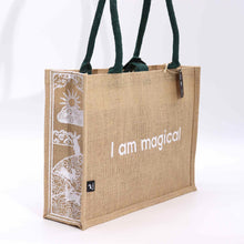 Load image into Gallery viewer, Hop Hare Jute Big Bag - I am Magical