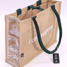 Load image into Gallery viewer, Hop Hare Jute Big Bag - I am Magical