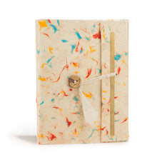 Load image into Gallery viewer, Lokta Mixed Colour Cotton Notebook – Medium (15x12cm) – 45 Leaves
