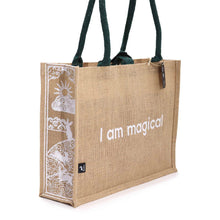 Load image into Gallery viewer, Hop Hare Jute Big Bag - I am Magical