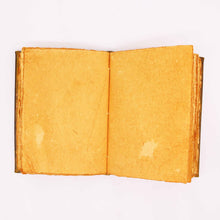 Load image into Gallery viewer, Heafty Coffee Tan Book - Zinc Owl Decor - 200 Deckle Edges Pages - 26x18cm