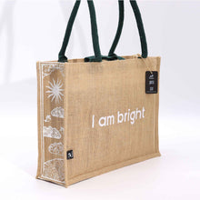 Load image into Gallery viewer, Hop Hare Jute Big Bag - I am Bright