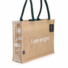 Load image into Gallery viewer, Hop Hare Jute Big Bag - I am Bright