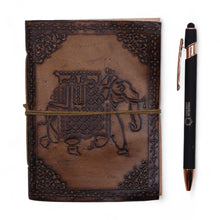 Load image into Gallery viewer, Assorted Esoteric Leather Notebooks - 15x11.5 cm