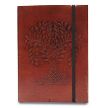 Load image into Gallery viewer, Small Notebook with strap - Tree of Life