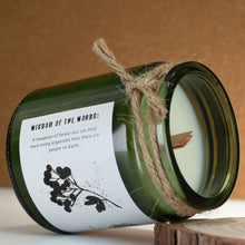 Load image into Gallery viewer, Greenman Woodwick Soy Candle - Woodland Zest