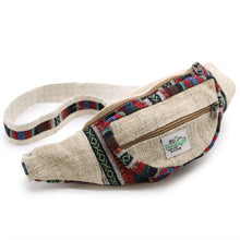 Load image into Gallery viewer, Bum Bag - Hemp &amp; Cotton (asst)