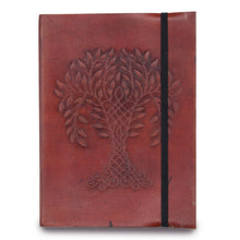 Load image into Gallery viewer, Small Notebook with strap - Tree of Life