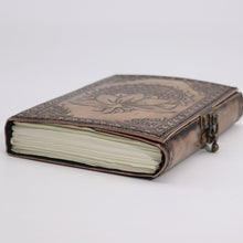 Load image into Gallery viewer, Lotus Madala - Esoteric Notebook - Antique Grey - 200 pages  Stich Edge- 17.5x12.5x3cm