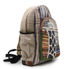 Load image into Gallery viewer, Large Backpack - Rope &amp; Pockets Style