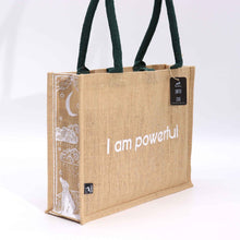 Load image into Gallery viewer, Hop Hare Jute Big Bag - I am Powerful