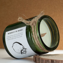 Load image into Gallery viewer, Greenman Woodwick Soy Candle - Cedar Citrus