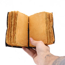Load image into Gallery viewer, Fat Deckled Edge Leather Notebooks (5x3.5") - The Stories I Tell Myself