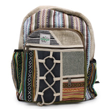 Load image into Gallery viewer, Large Backpack - Rope &amp; Pockets Style