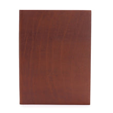 Load image into Gallery viewer, Lrg Dark Tan Daily Note Book - 100 Lined Pages - 20x15cm
