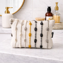 Load image into Gallery viewer, Nomad Sari Indian Jacquard Toiletry Bag - Hippie Knot