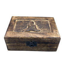 Load image into Gallery viewer, Medium Wooden Keepsake - Buddha
