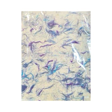 Load image into Gallery viewer, Lokta Craft Wrapping Paper - Blue Cotton
