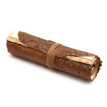 Load image into Gallery viewer, Rolled Leather Travel Notebook - 96 pages - Natural  21x15cm