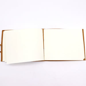 Golden Tree Leather Sketchbook